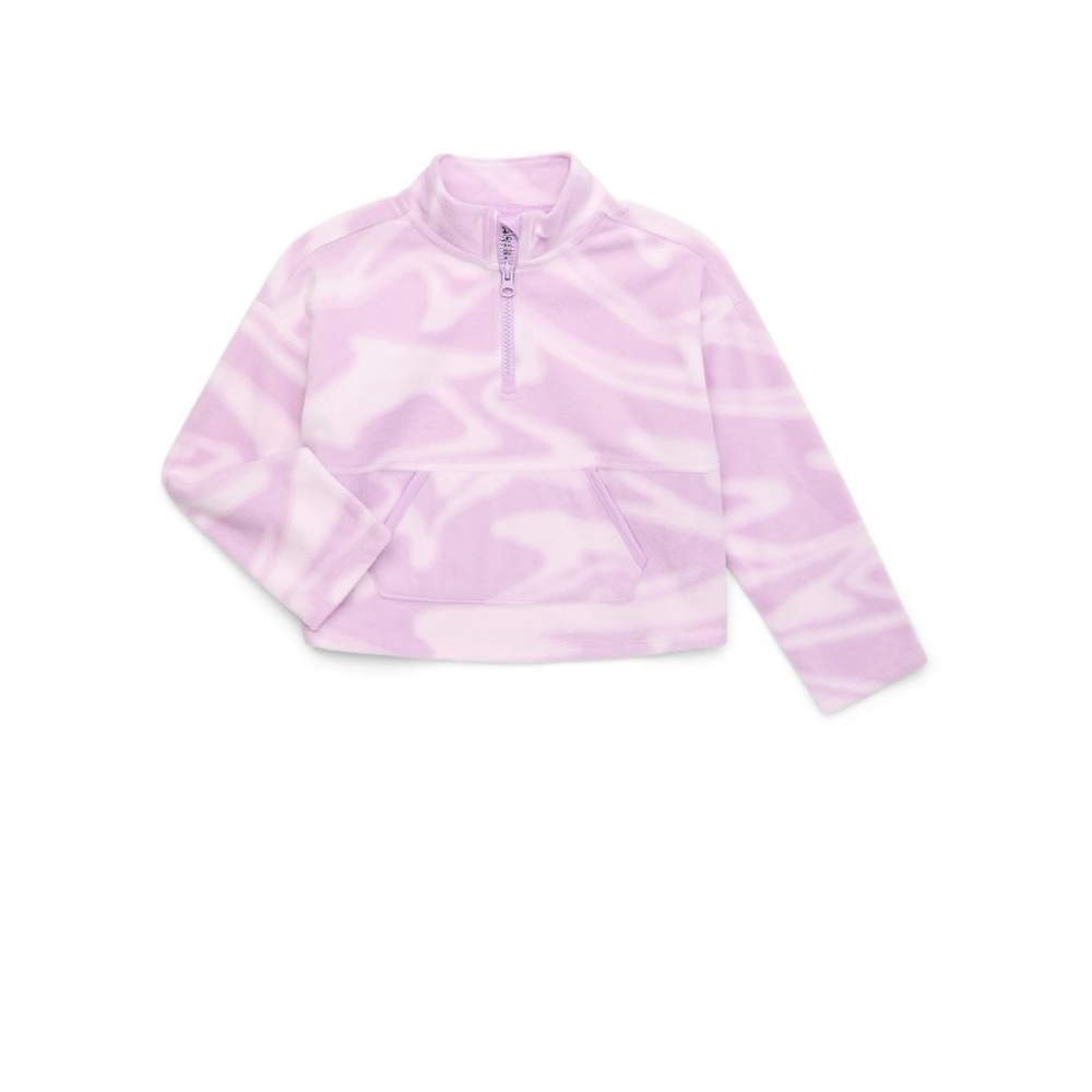 Girls Active Micro fleece Quarter Zip Pullover Size XXL (18) NEW